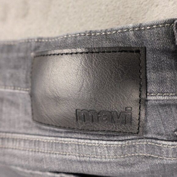 Mavi Jeans Steve Athletic fit men's 36x32 grey denim taper leg - Picture 12 of 15